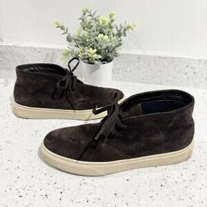 Men’s Frau Brown Suede Chukka Boot Size 42 US 9 made in italy